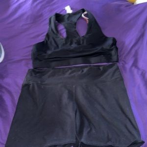 CLOSET CLOSING-Fabletics shorts and sports bra set Size 4X